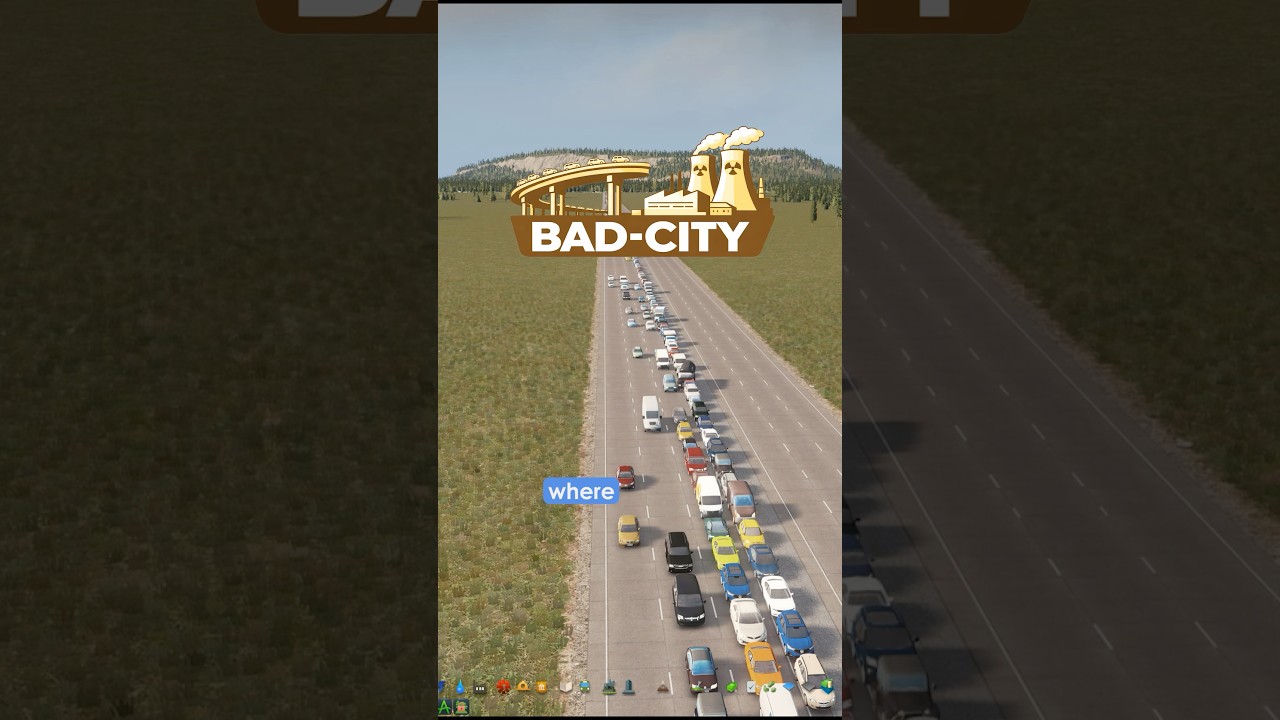 Транспортный коллапс в нашем городе, как мы можем это исправить? #citybuilder #gaming #citiesskyl...
