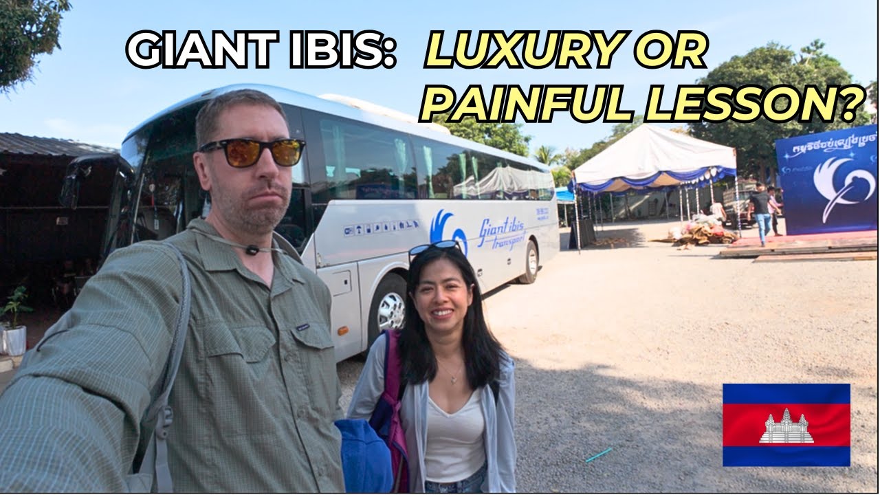 Giant Ibis Bus Siem Reap to Phnom Penh 🇰🇭