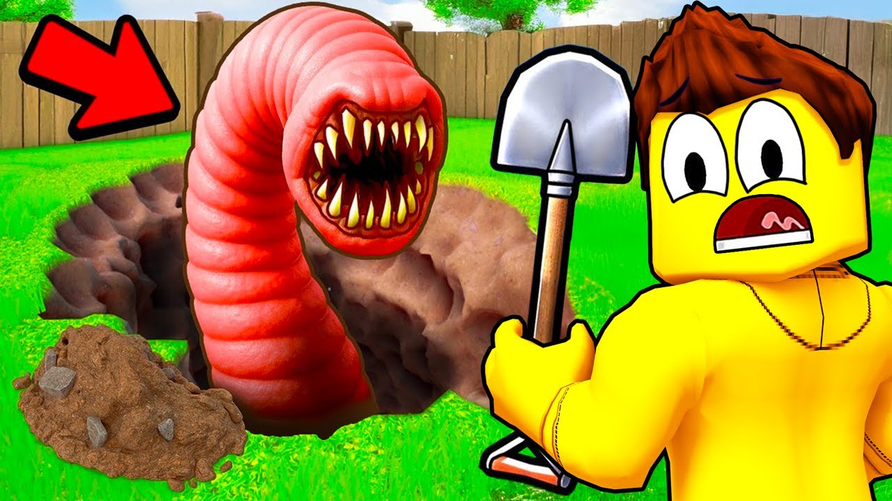 Wir GRABEN EIN RIESEN LOCH ZUM MONSTER in Roblox Snapchat!