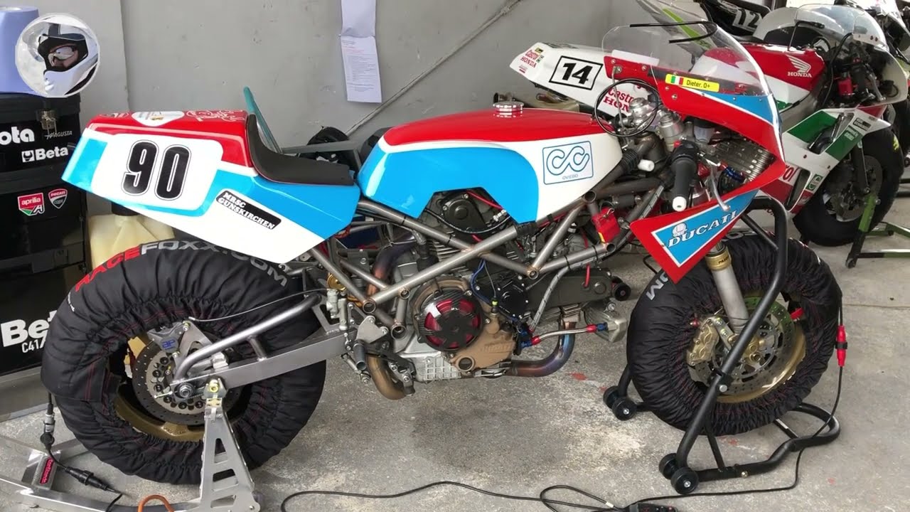 Cobas Ducati TT1 - Ducati 900 engine in Tecfar (Tecnoequip Fargas) TF3 replica frame