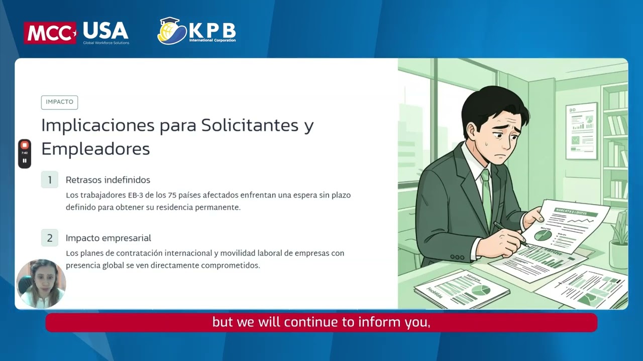 สรุปนโยบายระงับวีซ่า EB-3 ชั่วคราว  #EB3Visa #ทำงานอเมริกา #อัปเดตวีซ่า #EB3unskilled #KPBUSA