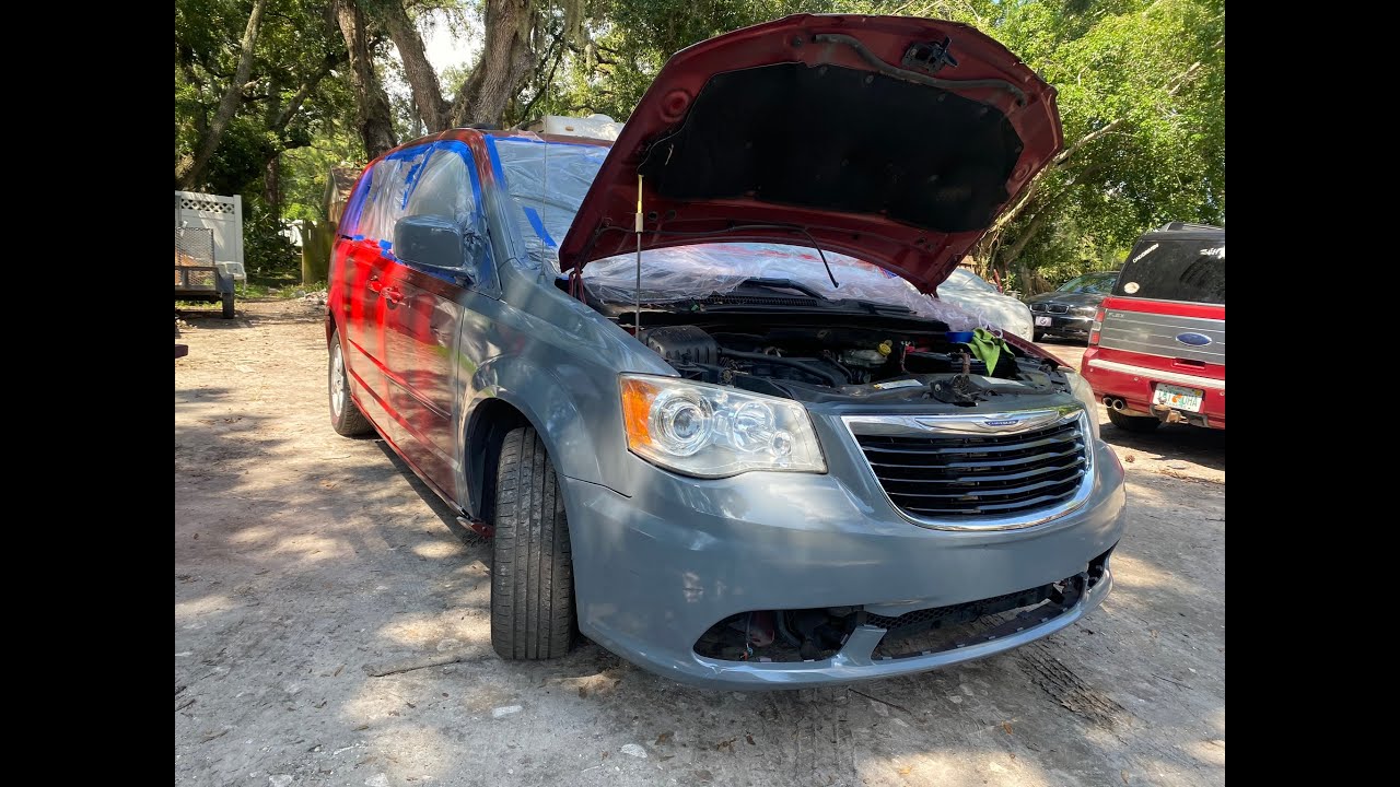 This Rust-Oleum Dark gray changed the look on my 2008 Chrysler T&C