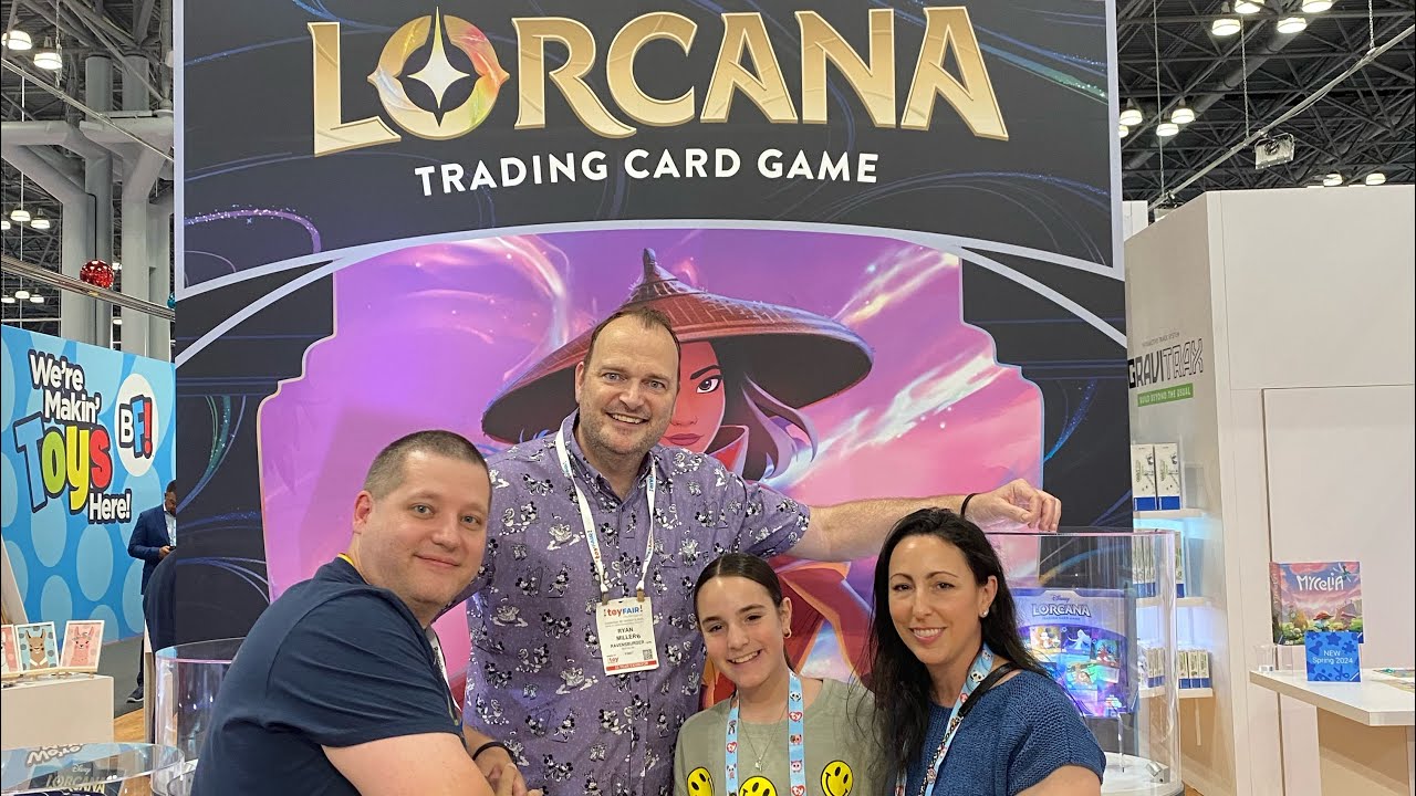 Playing Disney Lorcana 1st time with creators Ryan Miller & Steve Warner - Game Rules Lorcana