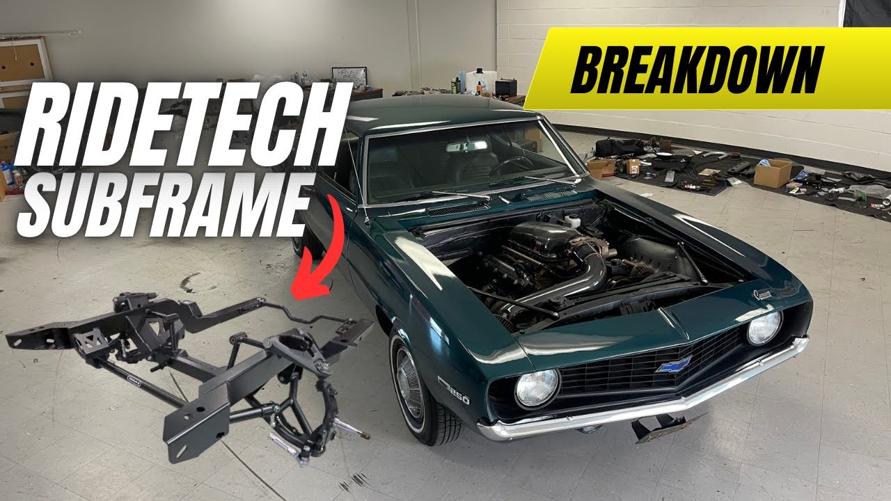 RIDETECH SUSPENSION NEW SUBFRAME FOR THE 69 CAMARO