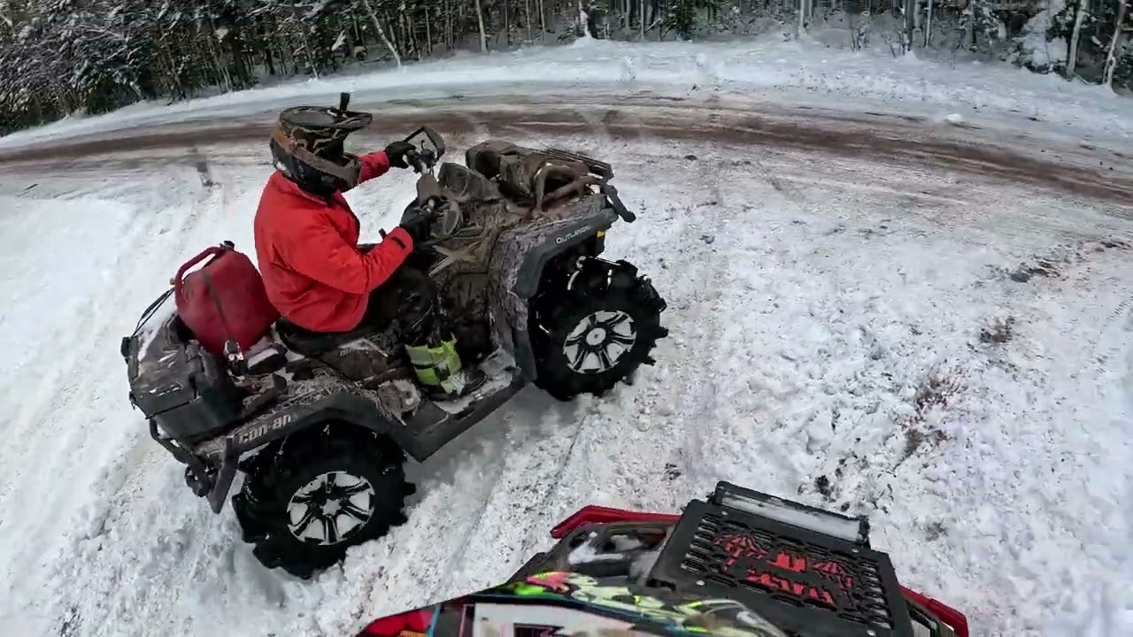 First Ride of the Year — Sunny Skies & Snowy Trails (Part 2)