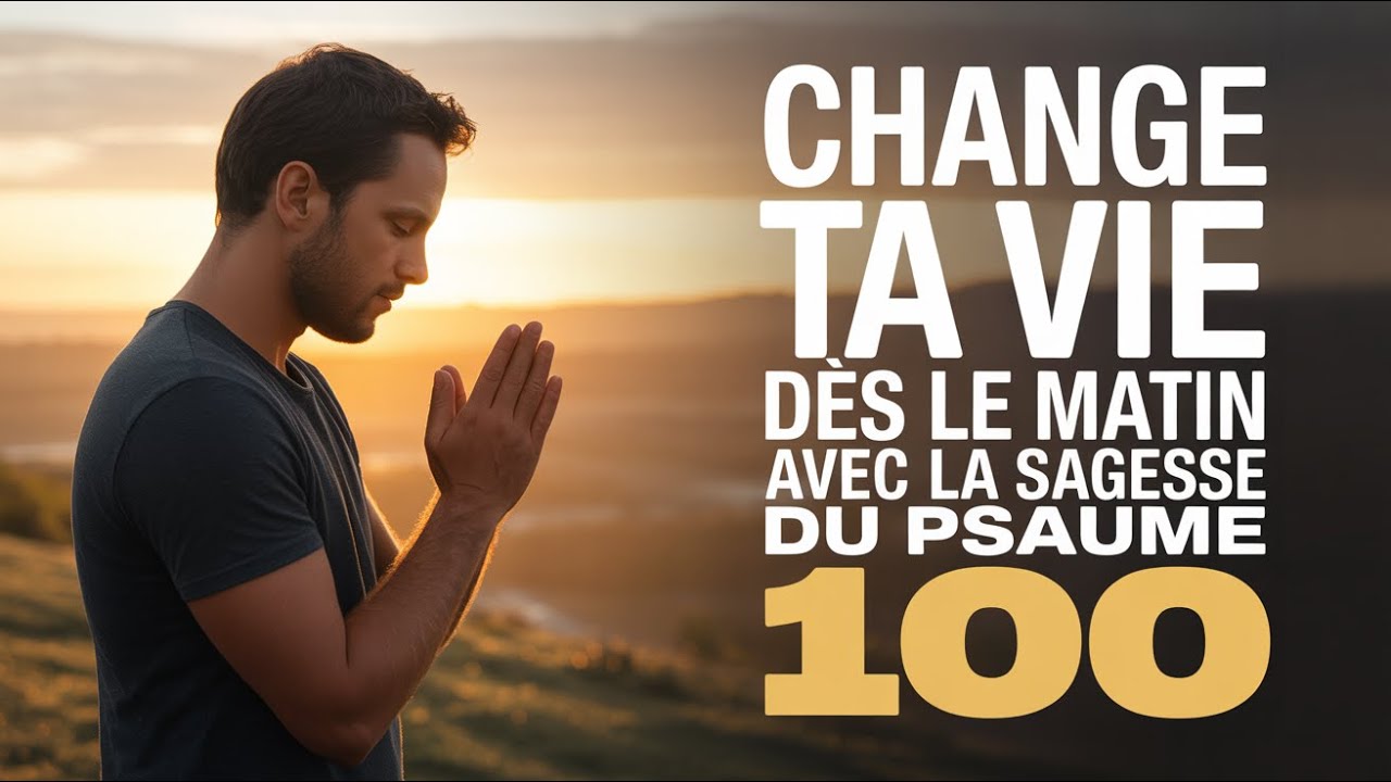 Réveille-toi chaque matin avec la sagesse du Psaume Cent et transforme ta journée