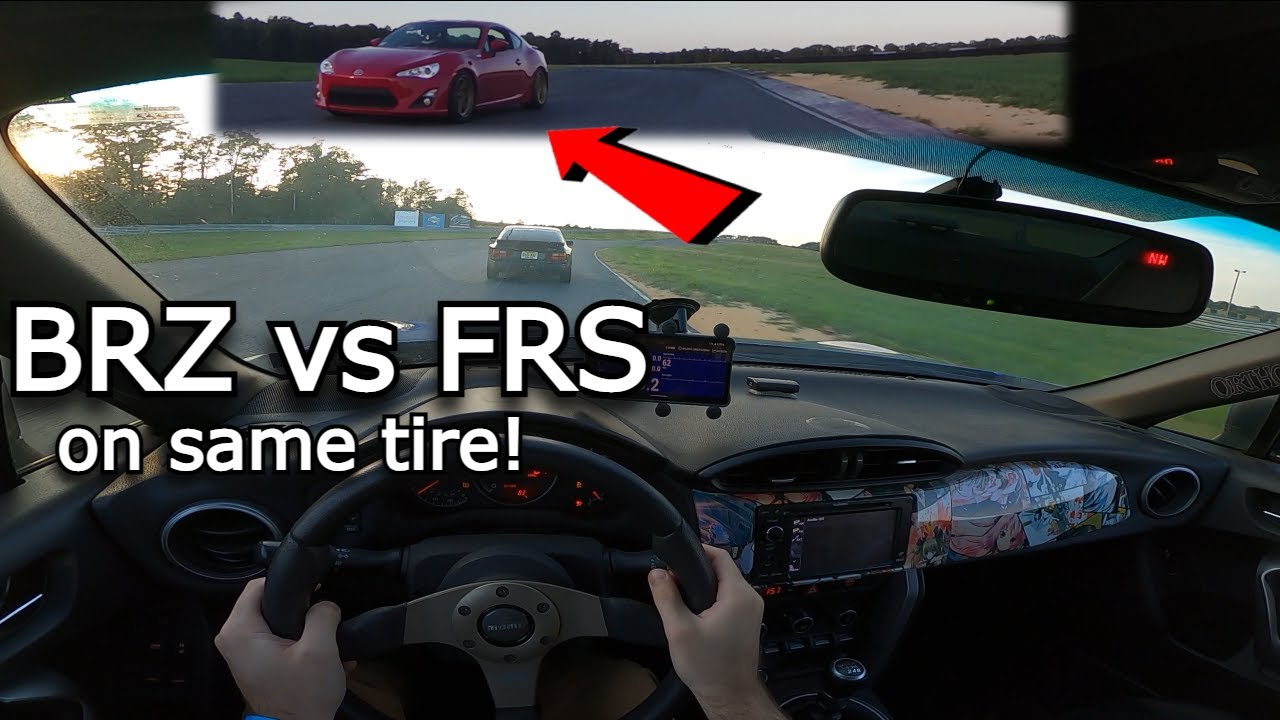 BRZ vs FRS on Same Tire! (Plus New PB at NJMP Lightning!)
