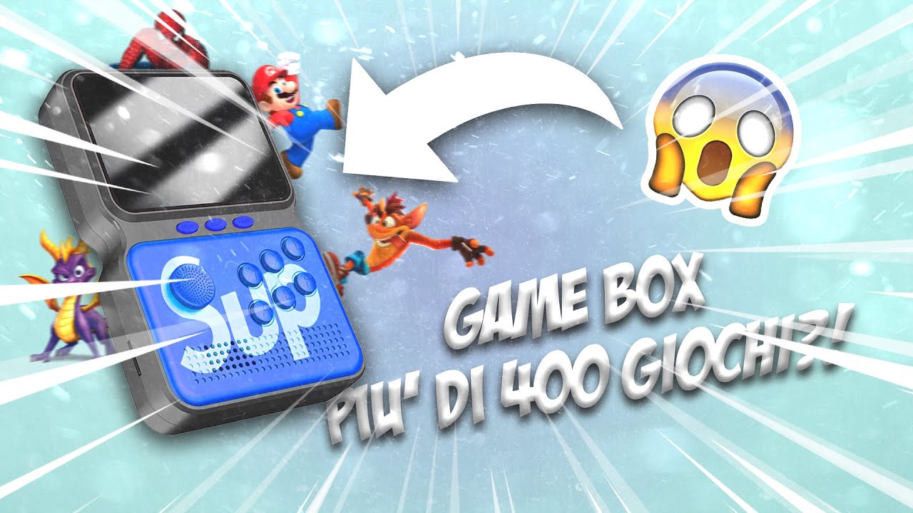 GameBoy con più di 400 giochi?! | GameBox Power