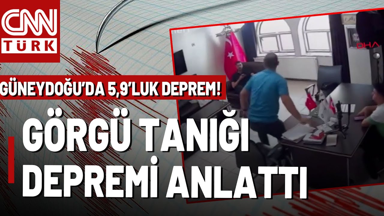 🚨 Malatya'daki Depremi Yaşadı! Görgü Tanığından 5,9'luk Deprem Anları...
