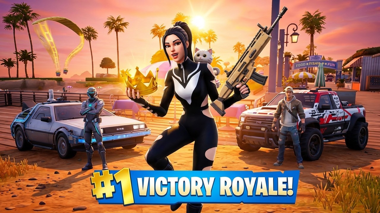 Silent Victory Royale – Full Fortnite Match as 6SILENT6KILLER66 (No Commentary)