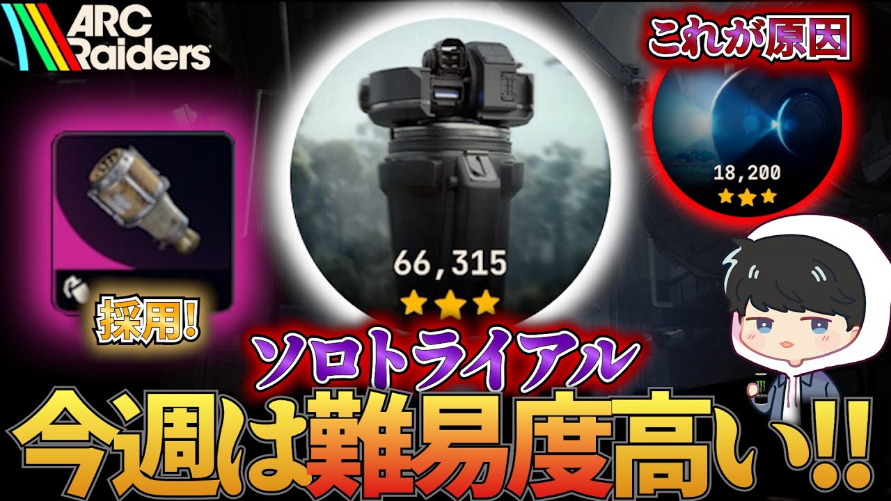 【ARC Raiders】今週のシュレッダーは盛るのが難しいぞ…【ソロトライアル】
