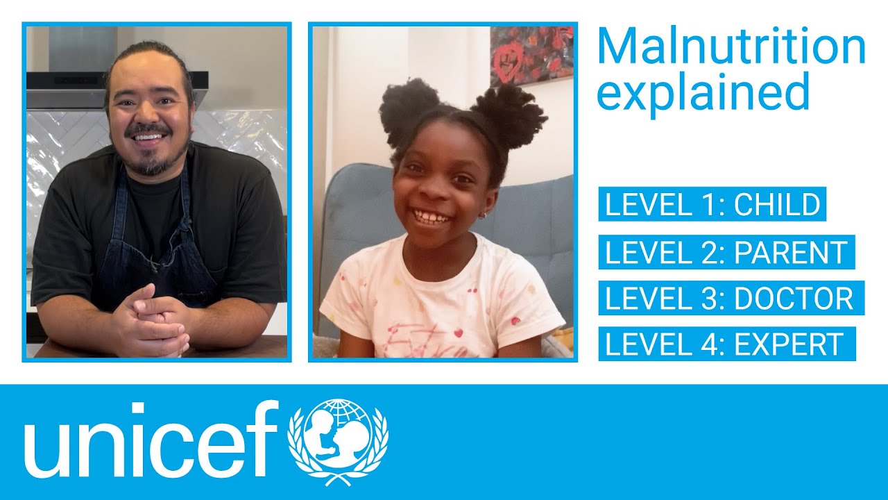 Malnutrition Explained on 4 Levels | UNICEF