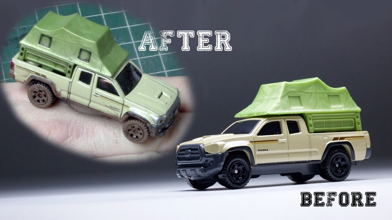 Detailing Matchbox 2016 Toyota Tacoma | Fun DIY