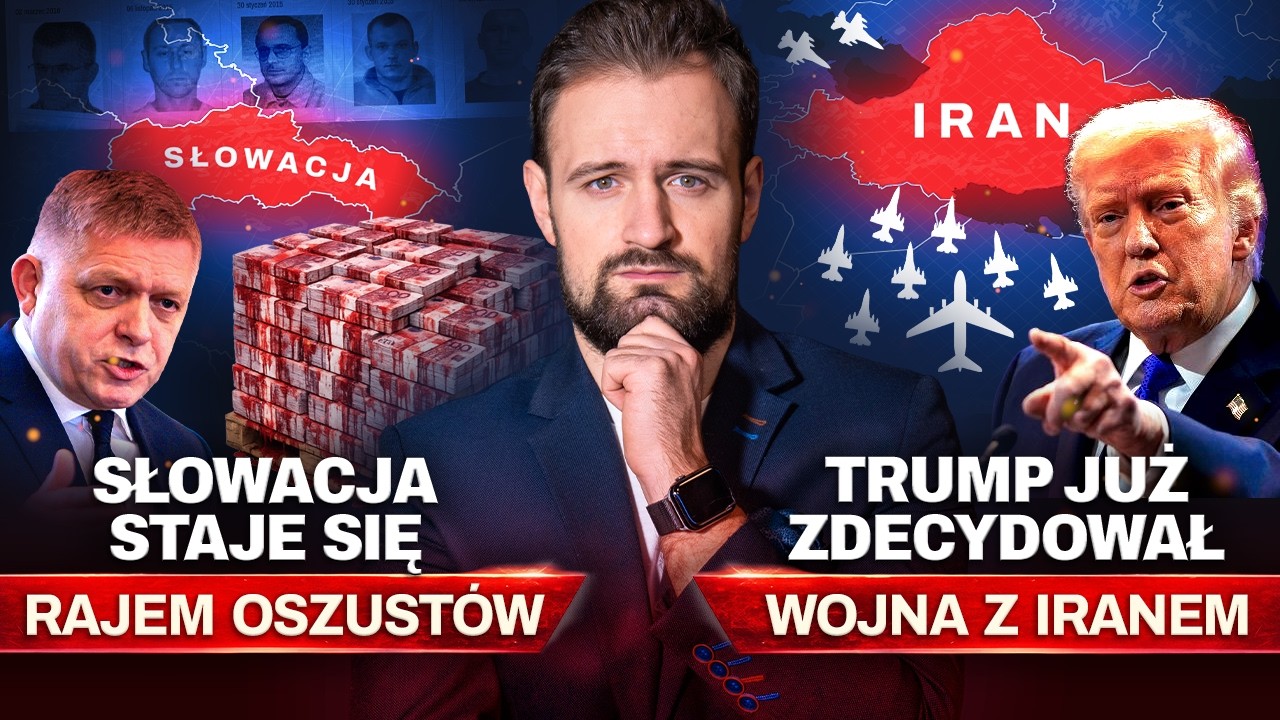 Wojna IRAN - USA wybuchnie NA DNIACH? SŁOWACJA rajem dla OSZUSTÓW | Biznes Teraz