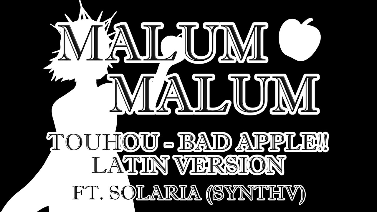 【Latin SynthV Cover】Malum Malum (Bad Apple!! - Latin) (Cloudjumper Orchestral Version)【Solaria】