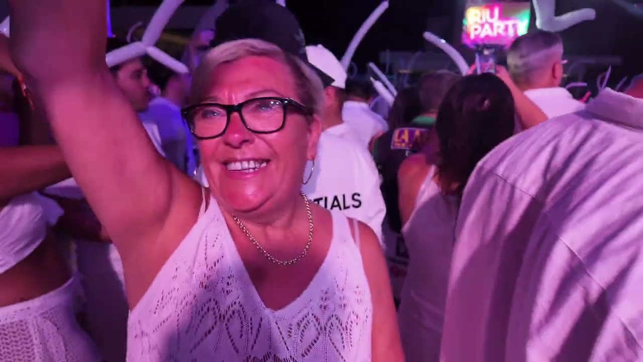 RIU white party Punta Cana😍