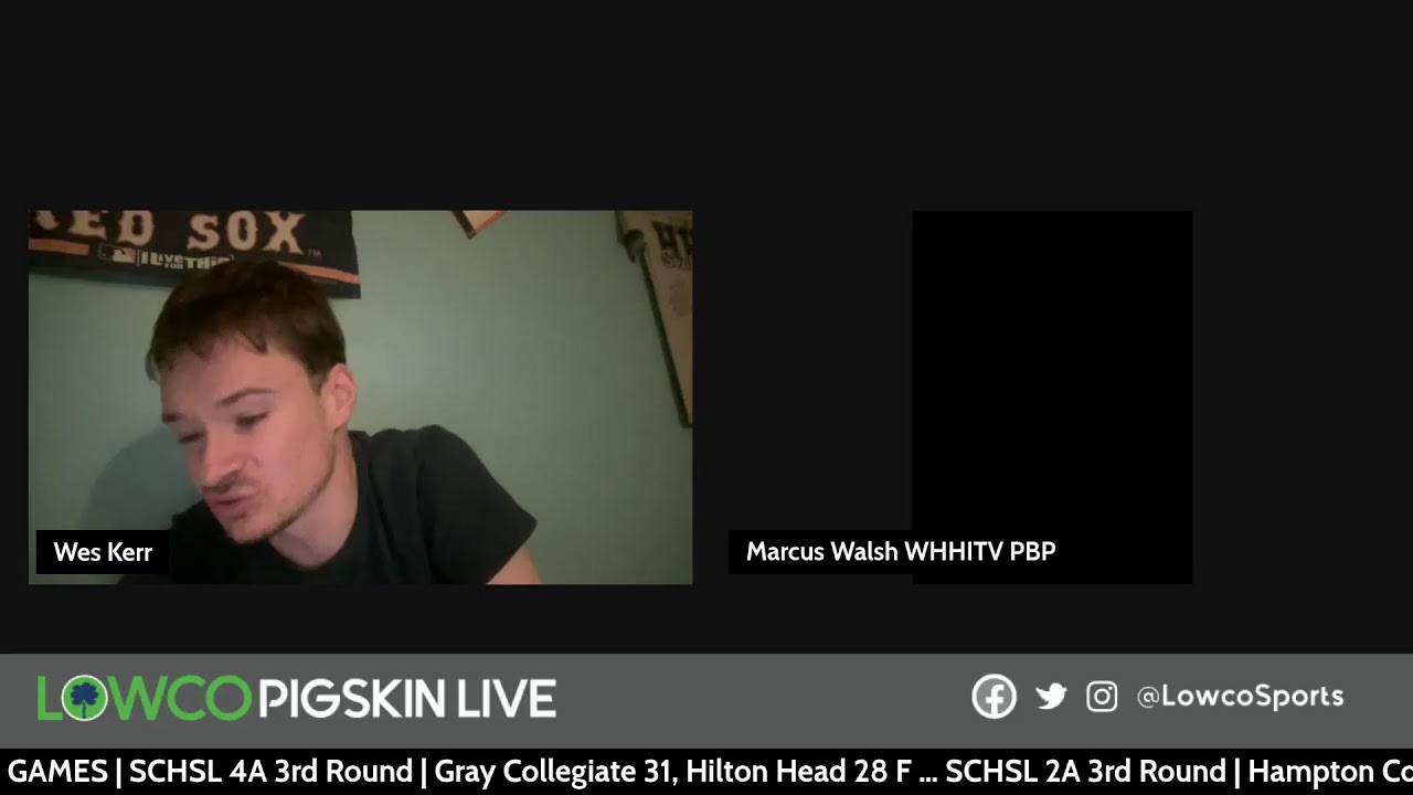 Lowco Pigskin LIve: SCISA 1A State Championship Watch Party!
