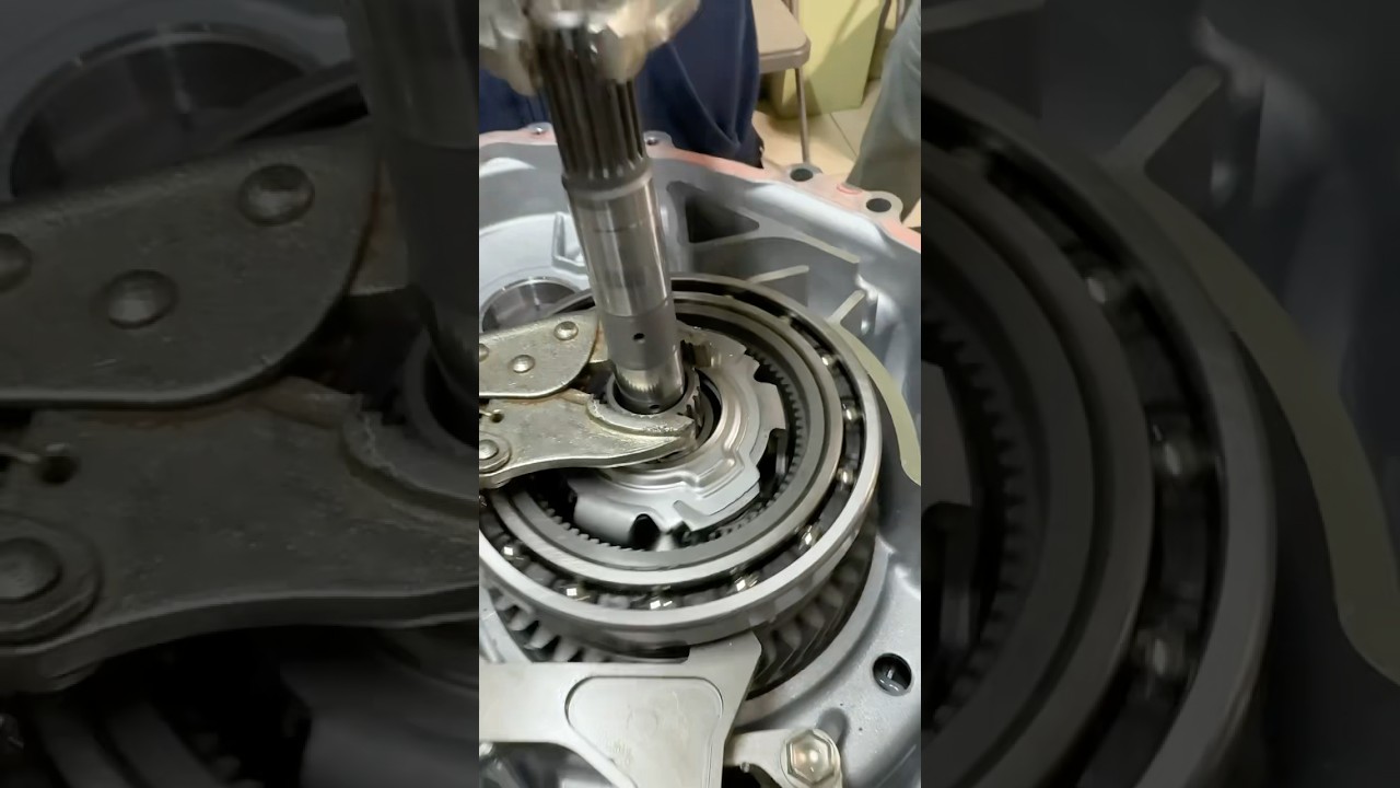 Объяснение принципов работы гибридного автомобиля с E-CVT #hybridcar #hev #ecvt #cvt #mechanic