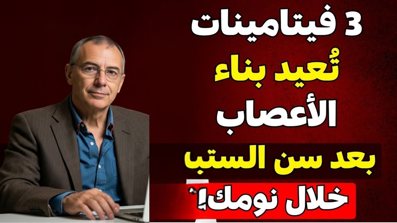 3 فيتامينات سحرية قبل النوم تحول ساقيك إلى حديد بعد الستين! نتائج صادمة 😱
