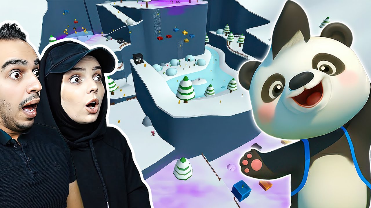 ÇAKMA SÜPER PANDA KAR VADİSİNE GEÇTİ!🐼😱