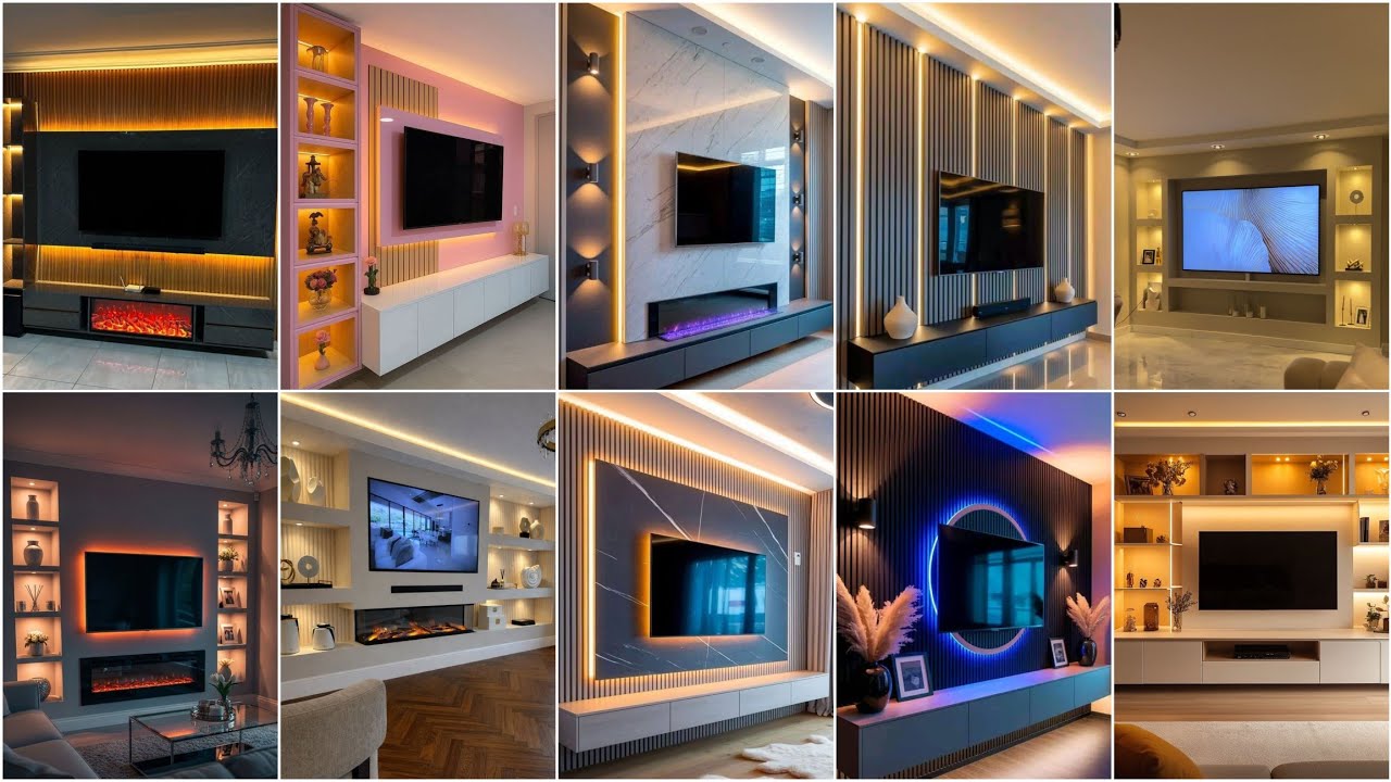 Latest TV Unit Design Ideas | Best TV Unit Design for hall  | Modern Living Room TV Cabinet Designs