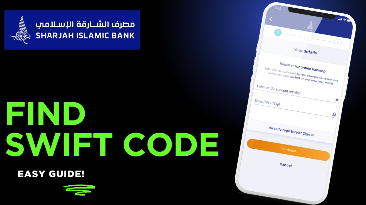 How To Find Swift Code Of Sharjah Islamic Bank UAE