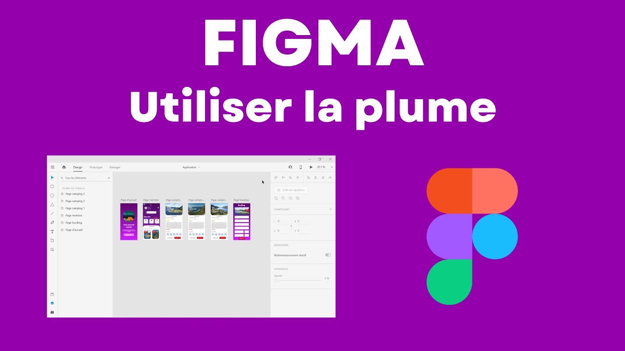 Figma utiliser la plume