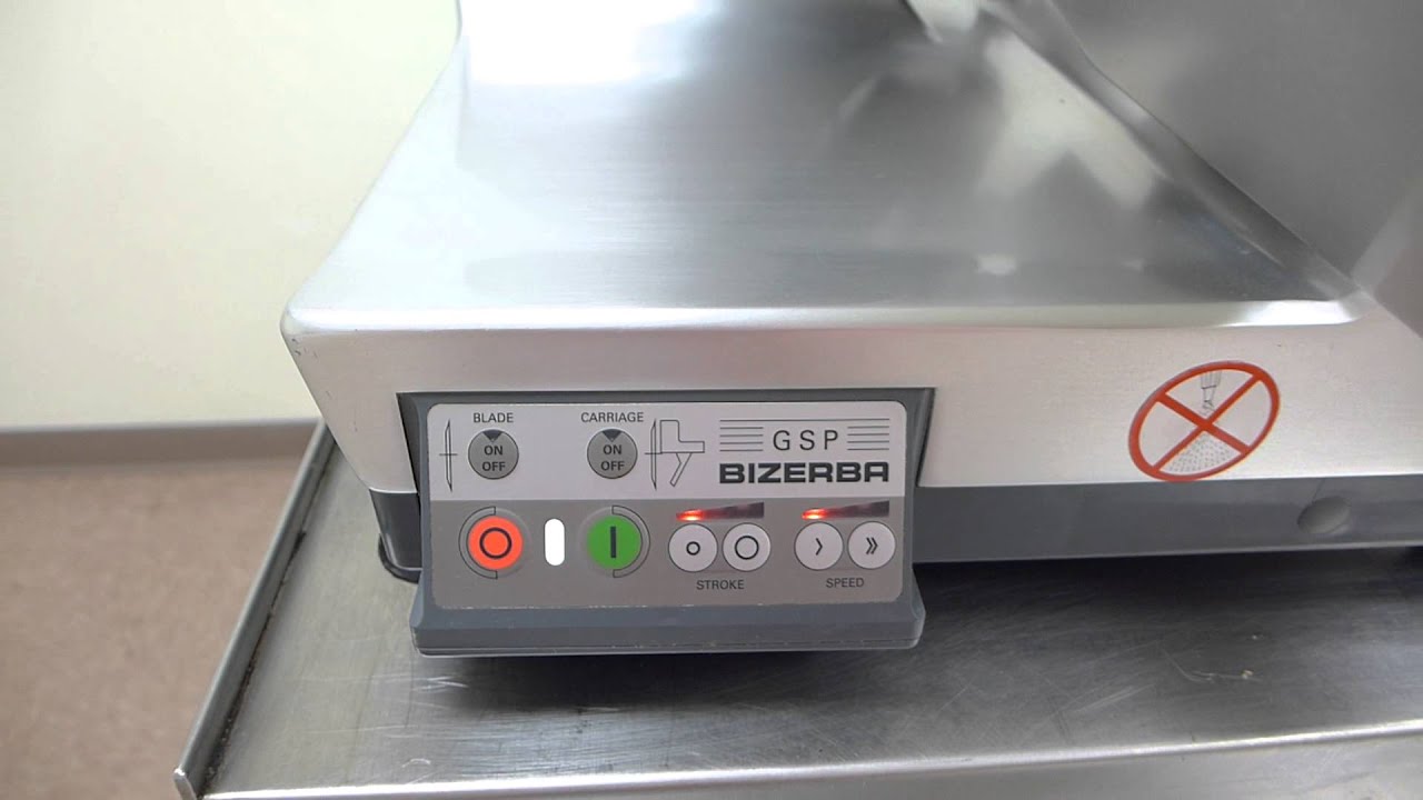 Bizerba 2014 GSP HD Automatic Meat Cheese Deli Grocery Slicer, Thrane Equipment eBay