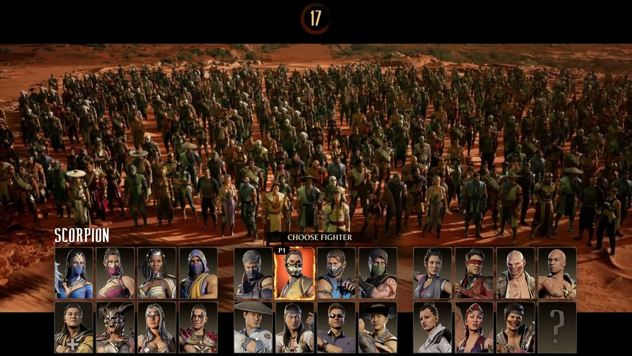 Mortal Kombat 1 (2023) - Select your final warrior theme