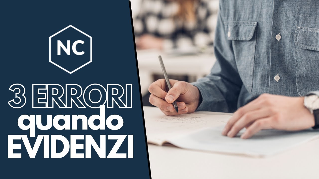 Sottolineare ed Evidenziare: 3 Errori più Comuni (Spiegati in Diretta)