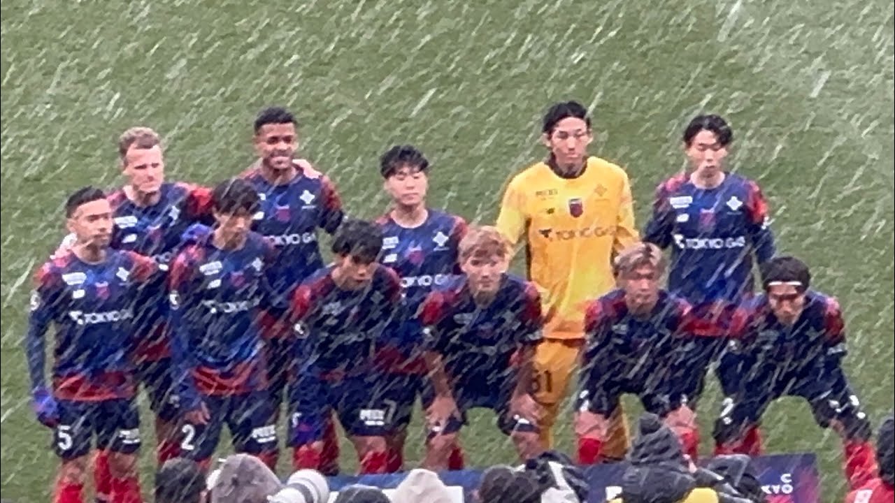 2026年開幕戦 FC東京対鹿島アントラーズ 選手紹介 ユルネバ  選手入場