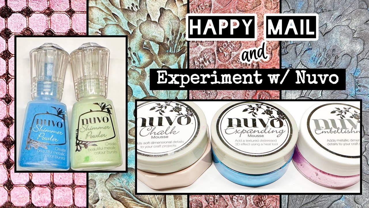 💕😁#СчастливаяПочта + Эксперимент с Nuvo Mediums
