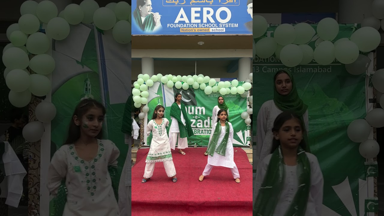 🇵🇰 Independence Day Pakistan 2025 | Aero School 14 August Celebrations 🎉