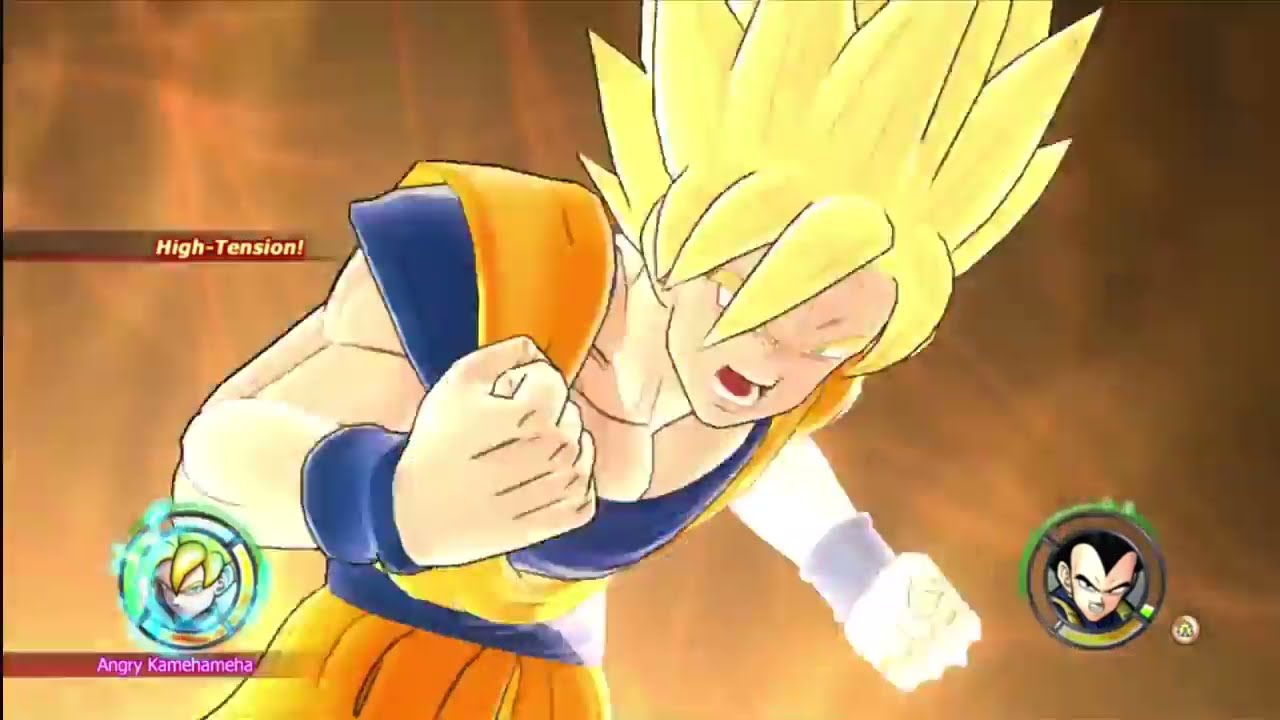 Dragonball Z Raging Blast 2 - Goku VS Vegeta