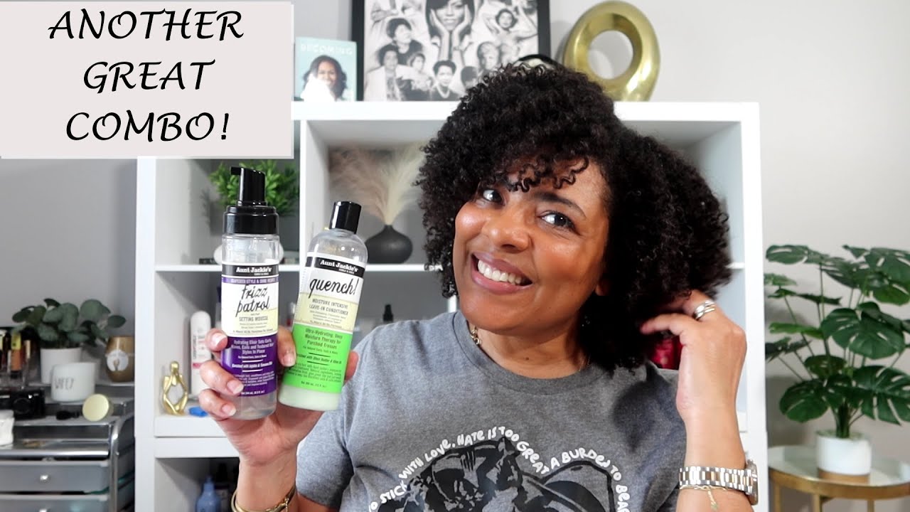 MOUSSE ONLY TWIST OUT ON MY TYPE 4 HAIR ft. Aunt Jackie's Frizz Patrol Mousse | NaturalRaeRae