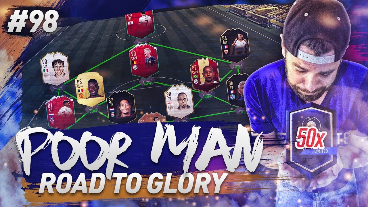 TOTY PACK OPENING! FLASHBACK CASILLAS and POGBA SQUAD - POOR MAN RTG #98 - FIFA 19