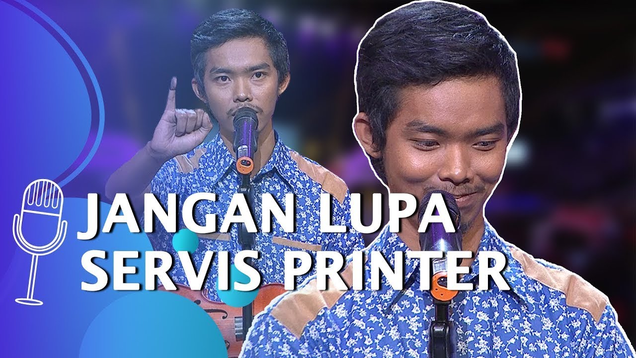 PECAH! Stand Up Comedy Dodit: Servis Printer Hingga Diledek Raditya Dika Soal Kumis