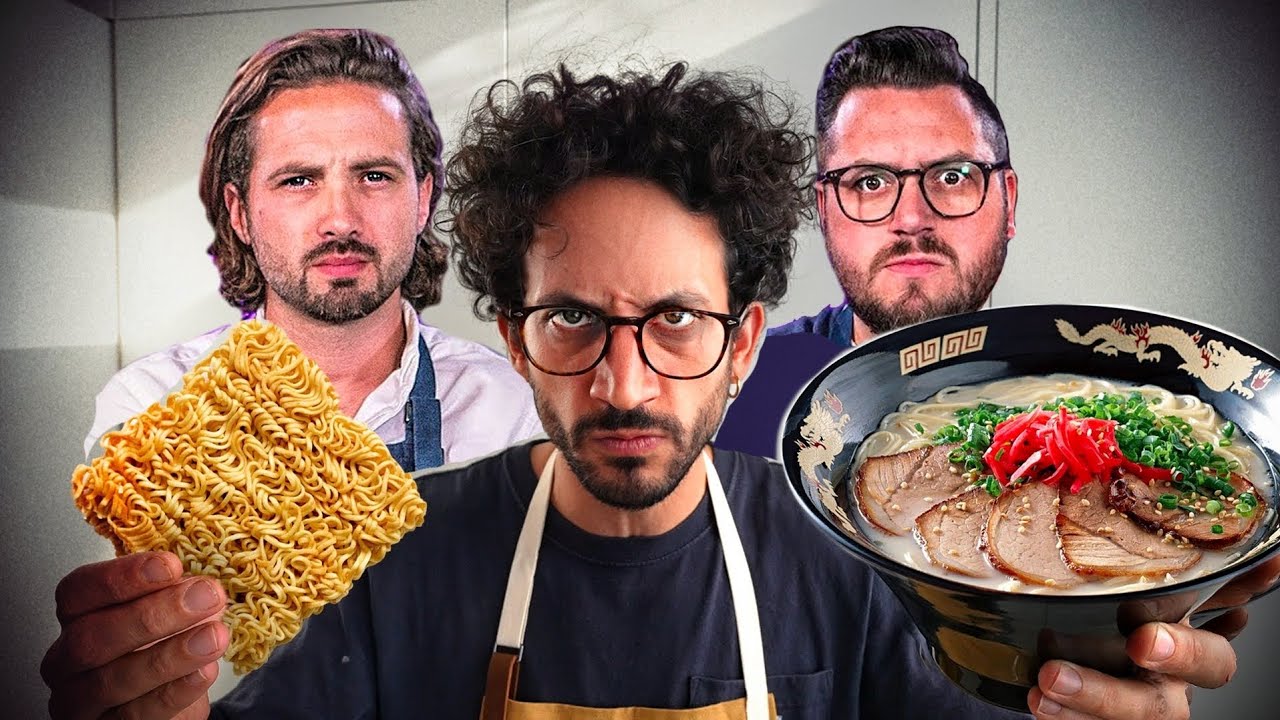 Instant Ramen Challenge : Alex VS Sorted Food !