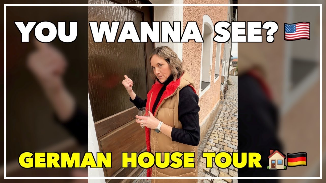 House Tour!  American 🇺🇸 reveals old German home renovations in Eschenbach, Bavaria, Germany 🇩🇪