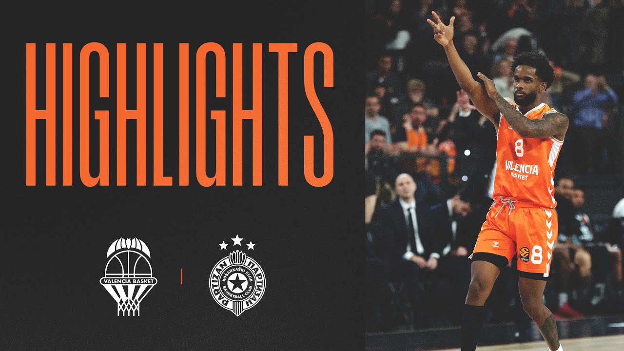 🏀 HIGHLIGHTS | J19 EuroLeague vs Partizan Mozzart Bet (86-73) | Valencia Basket