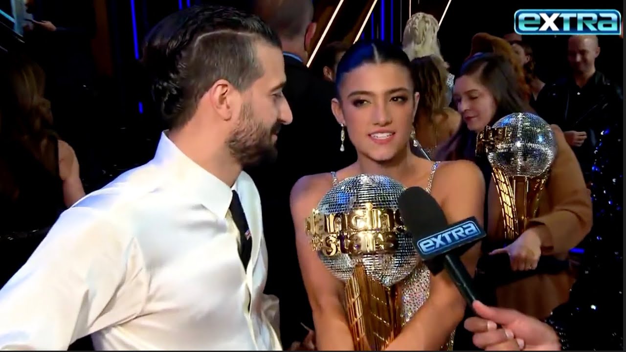 Charli D’Amelio REACTS to DWTS Season 31 Win! (Exclusive)
