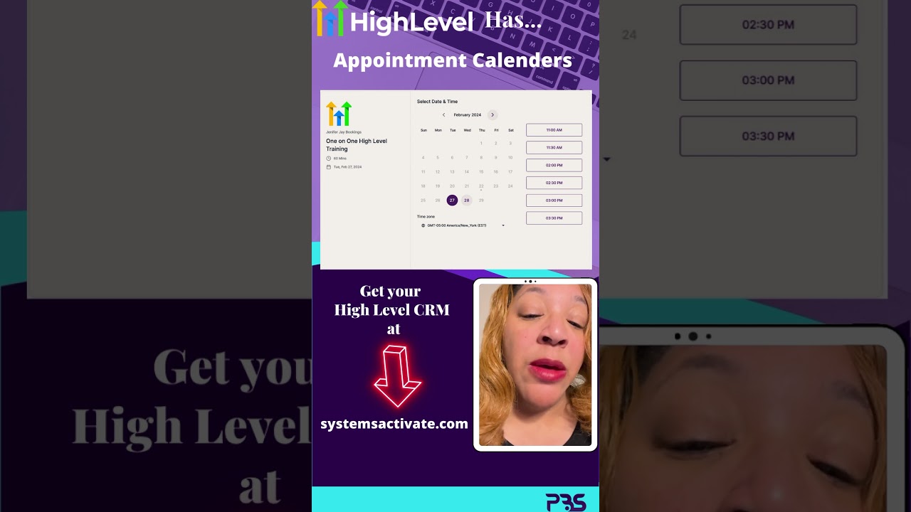 Get rid of your appointment calendar software. #gohighleveltraining #highlevelcrm