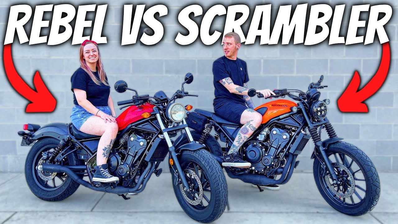 Honda Rebel 500 vs SCL500- Which One Should YOU Buy?!