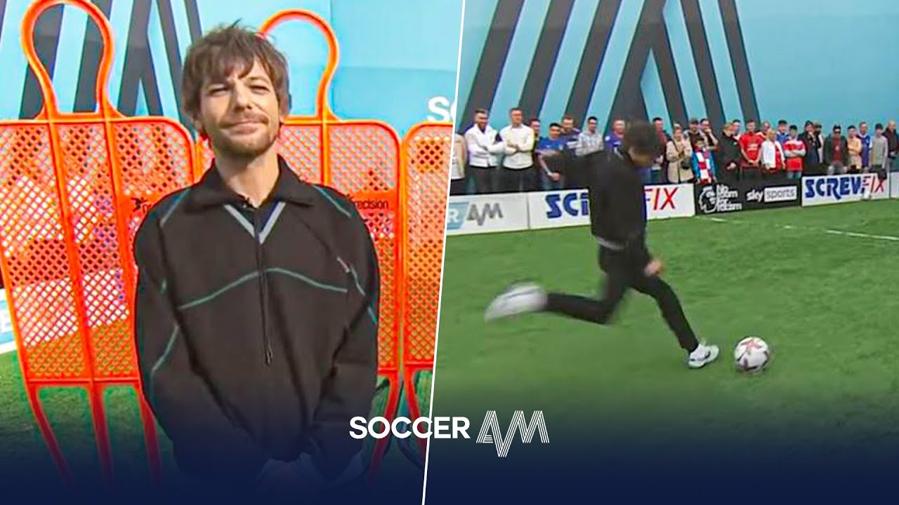 Louis Tomlinson takes the DECISIVE penalty! | Soccer AM Pro AM