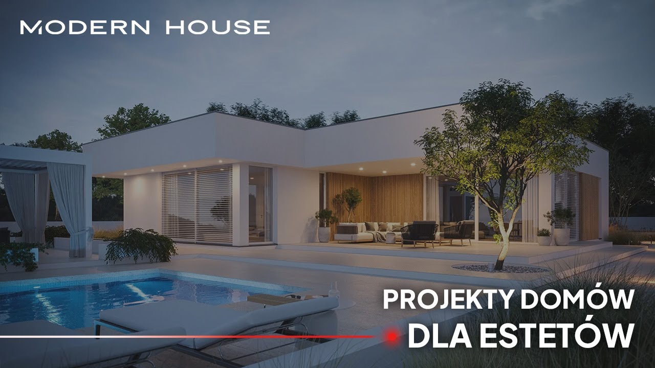 Najlepsze projekty domów dla miłośników pięknej architektury - Modern House
