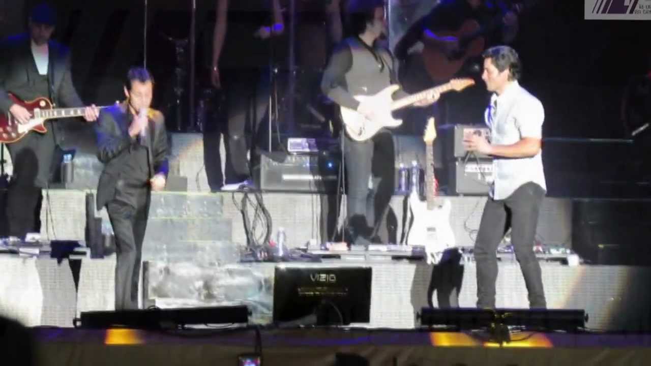 Chayanne y Marc Anthony conquistan el Zócalo