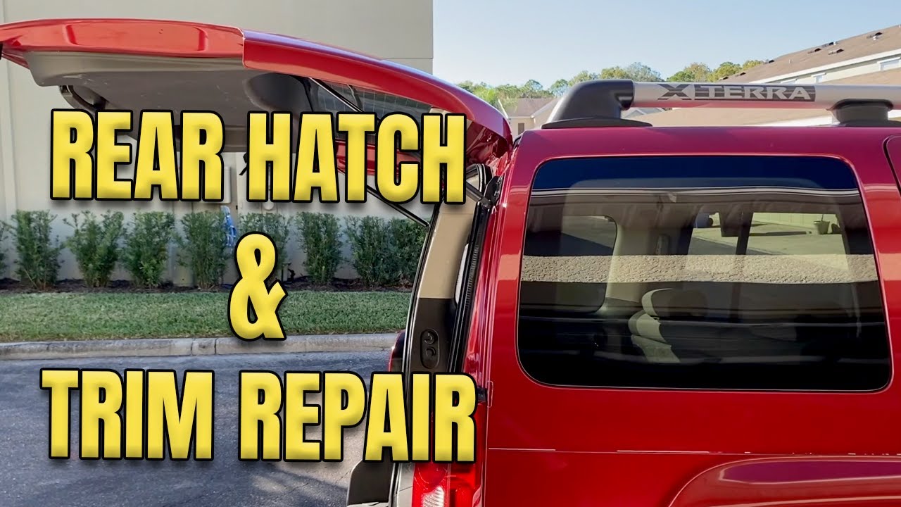 Rear Lift Gate and Interior Trim Repair for my 2010 Xterra!