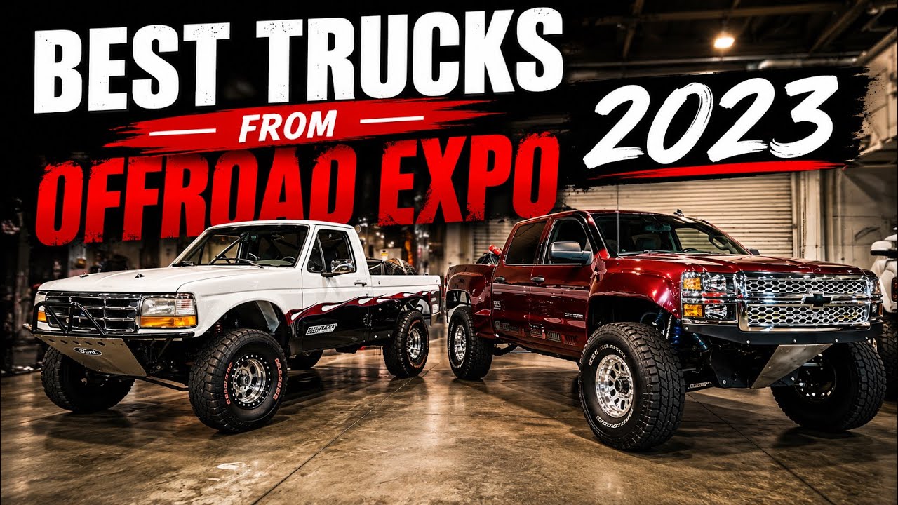 All the trucks at Offroad Expo 2023! Prerunners, trophy trucks and more!
