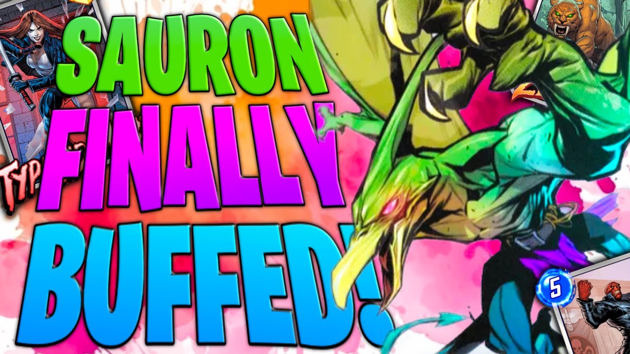 Sauron Feels Great After OTA - Budget Sauron Deck - Marvel Snap Deck