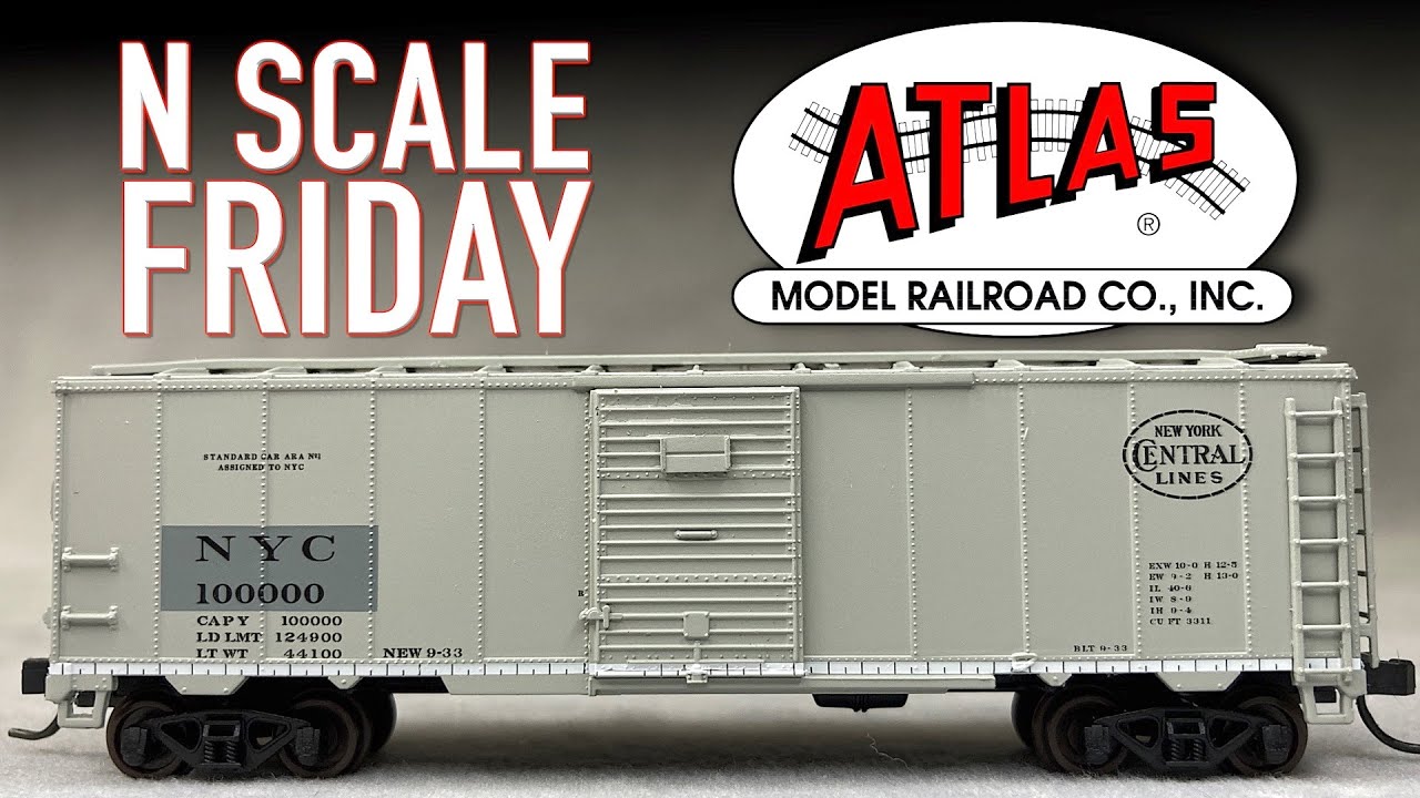 ARA Box Car Atlas Master N Scale Friday